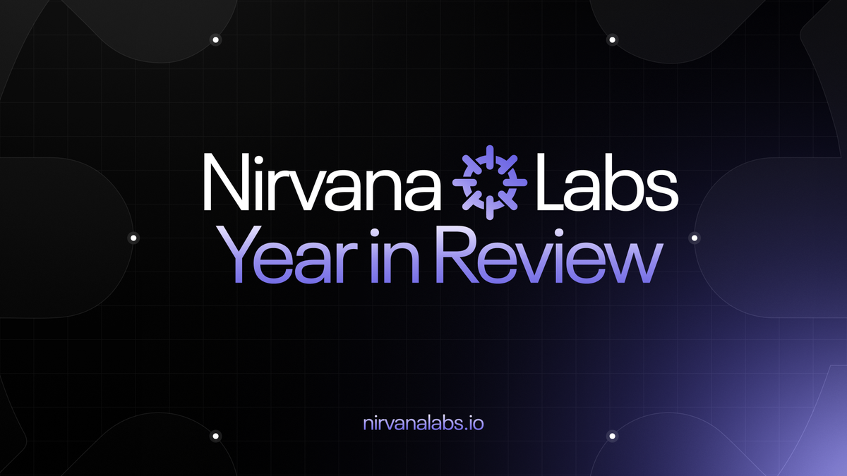 Nirvana Labs 2025 Year-In-Review