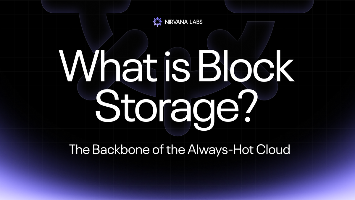 What is Block Storage?