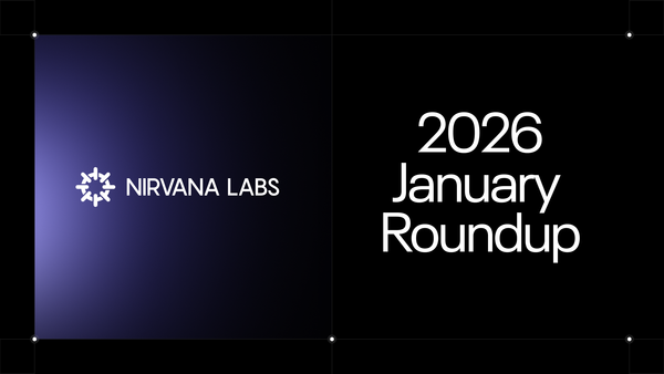 Nirvana Labs January 2026 Roundup
