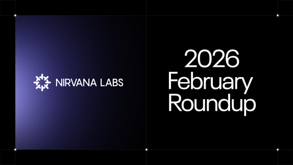 Nirvana Labs February 2026 Roundup